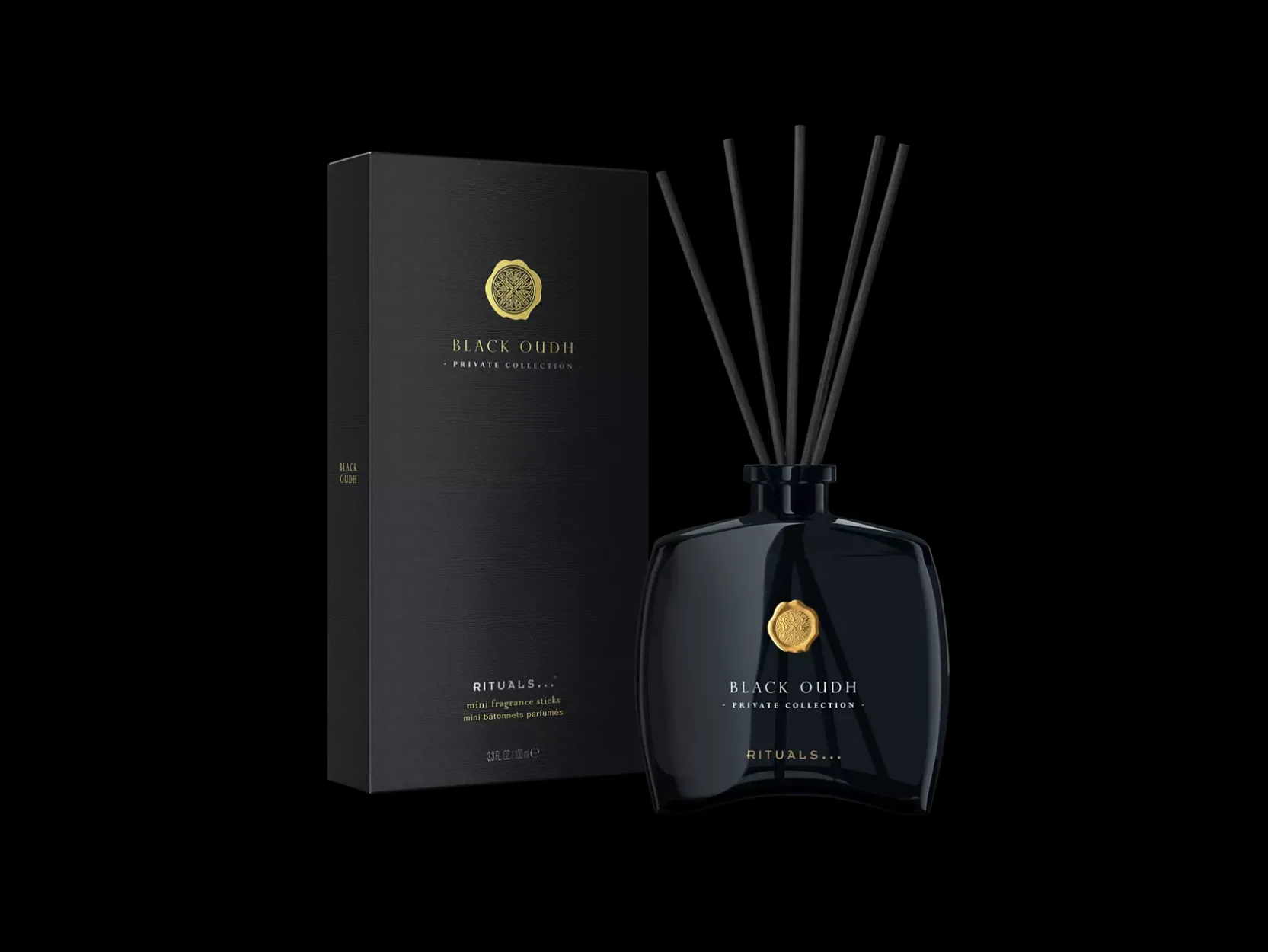 Black Oudh Mini Fragrance Sticks