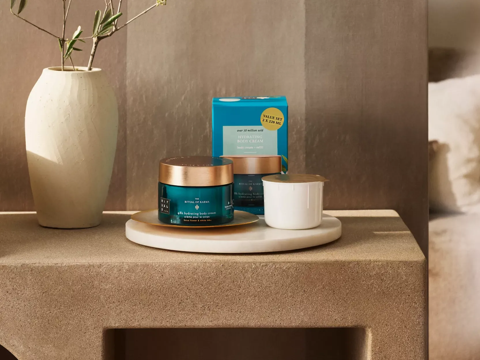 Body Cream and Refill Pack