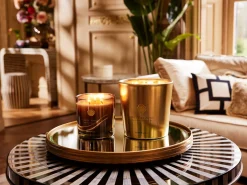 Large Suede Vanilla Scented Candle