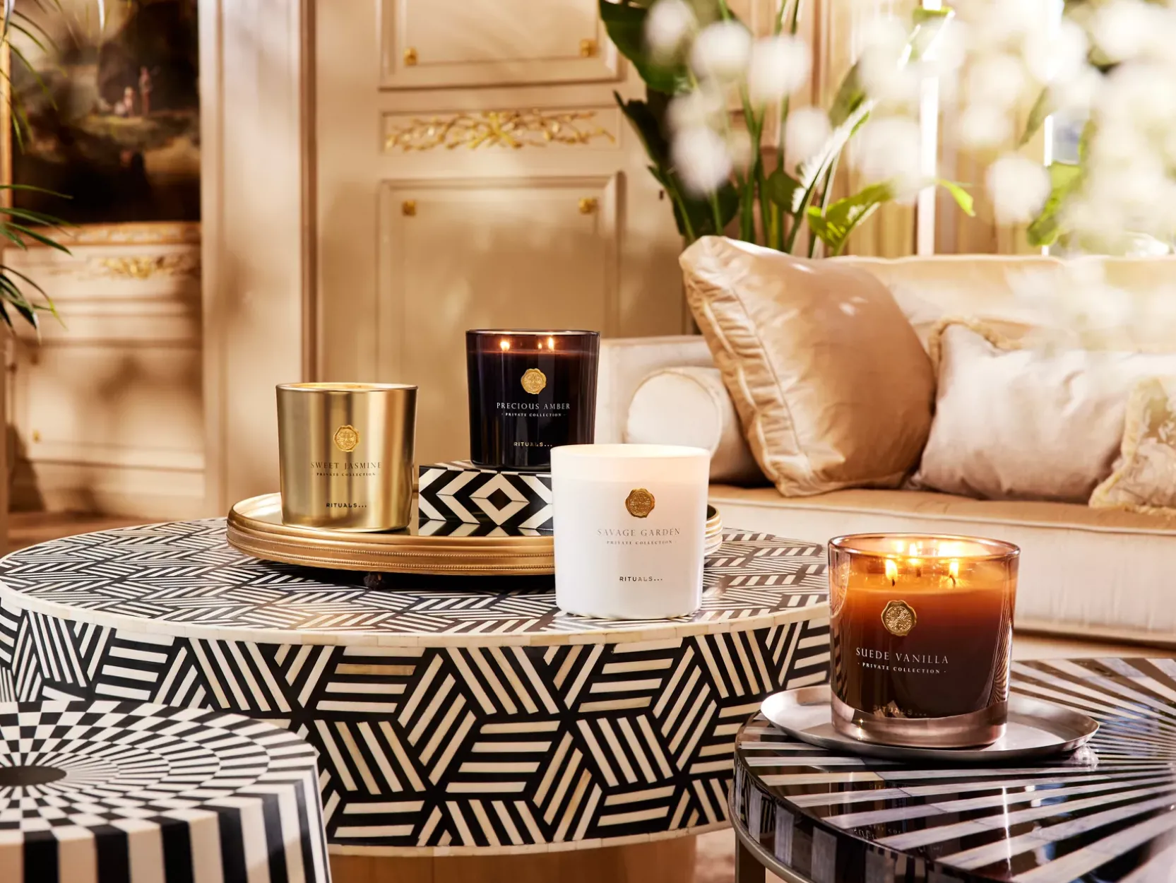 Medium Precious Amber Scented Candle