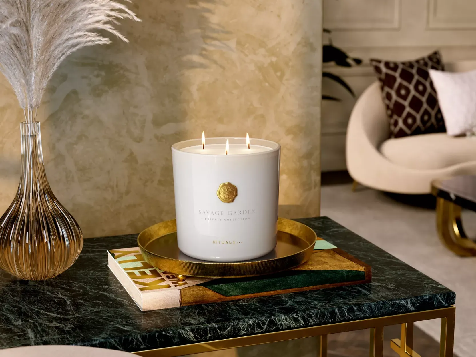 Medium Savage Garden Scented Candle