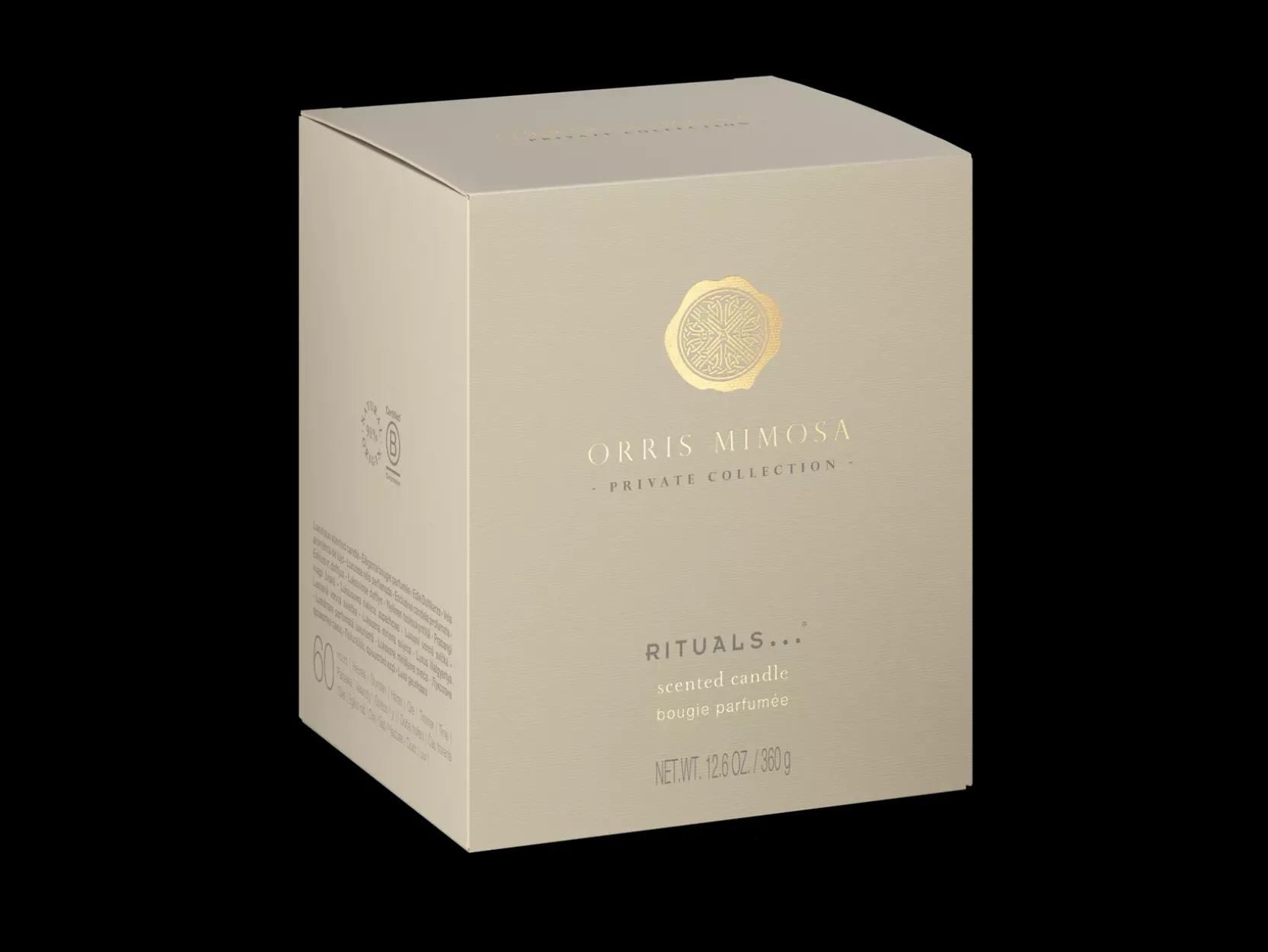 Orris Mimosa Scented Candle