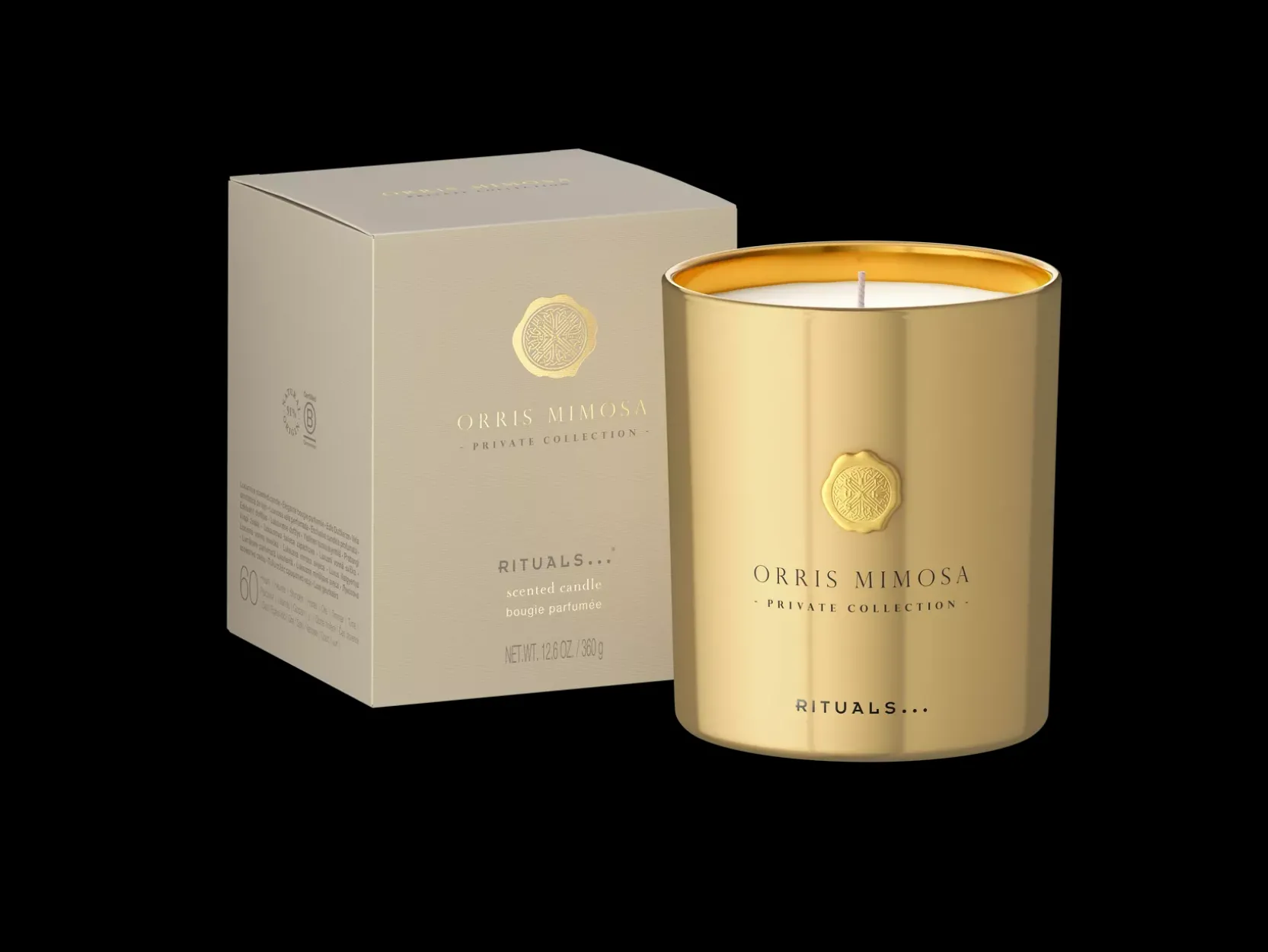 Orris Mimosa Scented Candle