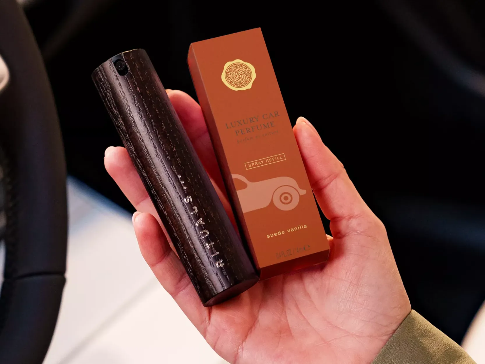 Suede Vanilla Car Perfume