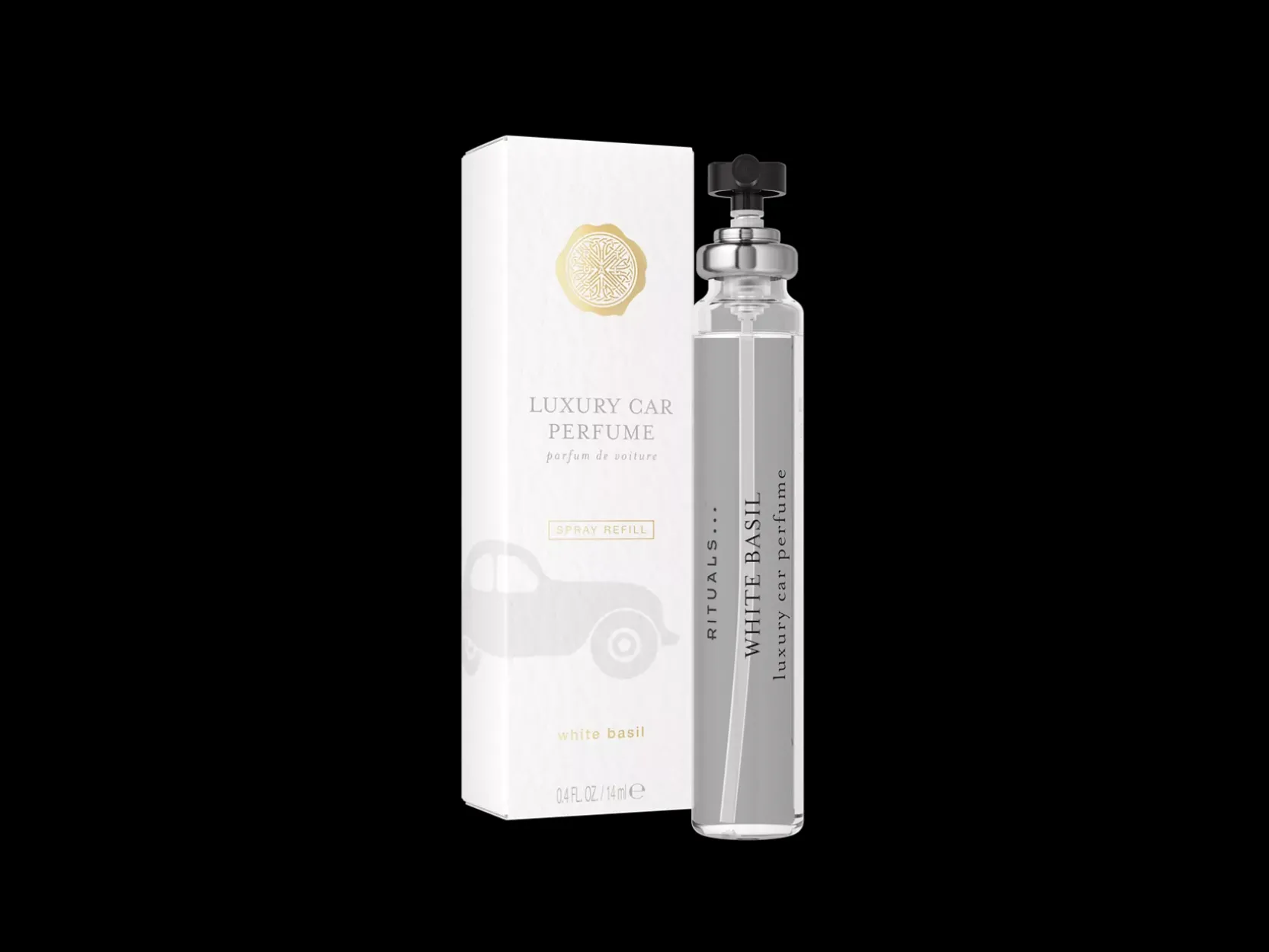 White Basil Car Perfume